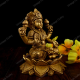 Brass Kamal Laxmi Idol