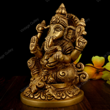 Brass Ganesha for Pooja and Home Decorative