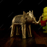 Brass Dhokra Medium Elephant
