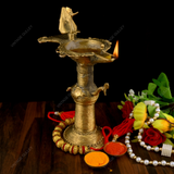 Brass Dhokra Lamp