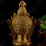 Brass Tara Devi Head for Home Decor