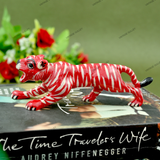 Metal Meenakari Tiger