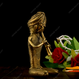 Brass Dhokra Pagdi Musician - Shehnai