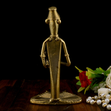 Brass Dhokra 'Tanpura Musician'