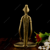 Brass Dhokra 'Drum Musician'