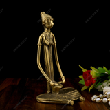 Brass Dhokra 'Drum Musician'