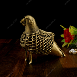 Brass Dhokra Net Parrot