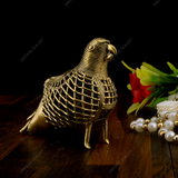 Brass Dhokra Net Parrot