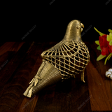 Brass Dhokra Net Parrot