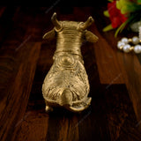 Brass Dhokra Medium Bull