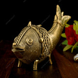 Brass Dhokra Medium Fish