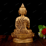 Brass Lord Buddha - Abhaya Mudra