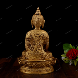 Brass Lord Buddha - Bhumisparsha Mudra