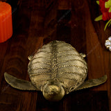 Brass Dhokra Olive Tortoise