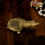 Brass Dhokra Net Tortoise