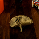 Brass Dhokra Small Frog