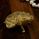 Brass Dhokra Frog