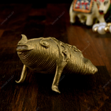 Brass Dhokra Frog