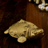 Brass Dhokra Tortoise