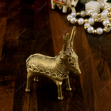 Brass Dhokra Deer Small