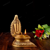 Brass Decorative Diya for Pooja and Home Decor
