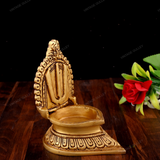 Brass Decorative Diya for Pooja and Home Decor