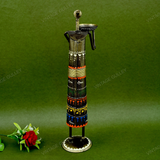 Wrought Iron Lady Figure I Tealight Holder