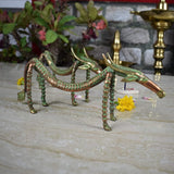 Brass Tribal Antique Deer - Vintage Gulley