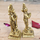 Brass Garuda and Hanuman Idol