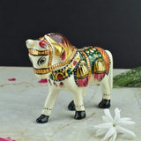 Hand-Enamelled in Metal Meenakari Horse - Vintage Gulley