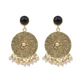 Semi-Precious Stone Ethnic Earrings for Women and Girl - Vintage Gulley