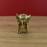 Brass Dhokra Net Elephant - Vintage Gulley