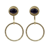 Semi-Precious Stone Ethnic Earrings for Women and Girl - Vintage Gulley