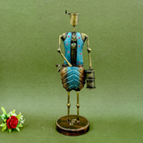 Wrought Iron Worker Figure