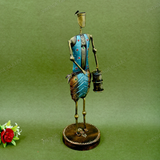 Wrought Iron Worker Figure