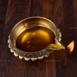 Brass Kuber Diya - Small