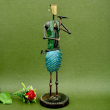 Wrought Iron Worker Figure