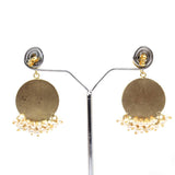 Semi-Precious Stone Ethnic Earrings for Women and Girl - Vintage Gulley