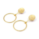 Semi-Precious Stone Ethnic Earrings for Women and Girl - Vintage Gulley