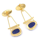 Semi-Precious Stone Ethnic Earrings for Women and Girl - Vintage Gulley