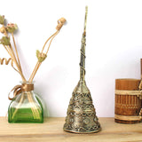 Brass Dhokra Puja Hand Bell - Vintage Gulley