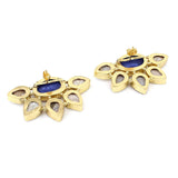 Semi-Precious Stone Ethnic Earrings for Women and Girl - Vintage Gulley