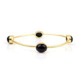Women's Stone Gold Plated Stone Bracelet Kada for Women - Vintage Gulley