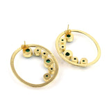 Semi-Precious Stone Ethnic Earrings for Women and Girl - Vintage Gulley