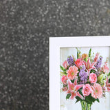 White Photo Frame with Stand - 4" x 6" (Vertical) - Vintage Gulley