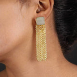 Semi-Precious Stone Ethnic Earrings for Women and Girl - Vintage Gulley