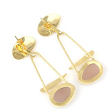 Semi-Precious Stone Ethnic Earrings for Women and Girl - Vintage Gulley