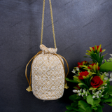 Drawstring Designer Potli Bag for Women