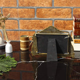 Metal Designer Photo Frame Antique Gold 5×4 Inch - Vintage Gulley