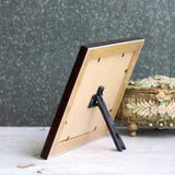 Golden Leaves Photo Frame with Stand - 5" x 7" (Horizontal) - Vintage Gulley